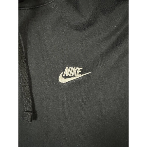 Nike Sportswear Lightweight Club Hoodie Black Pullover Sweatshirt Men's Size M‎ - Picture 2 of 6